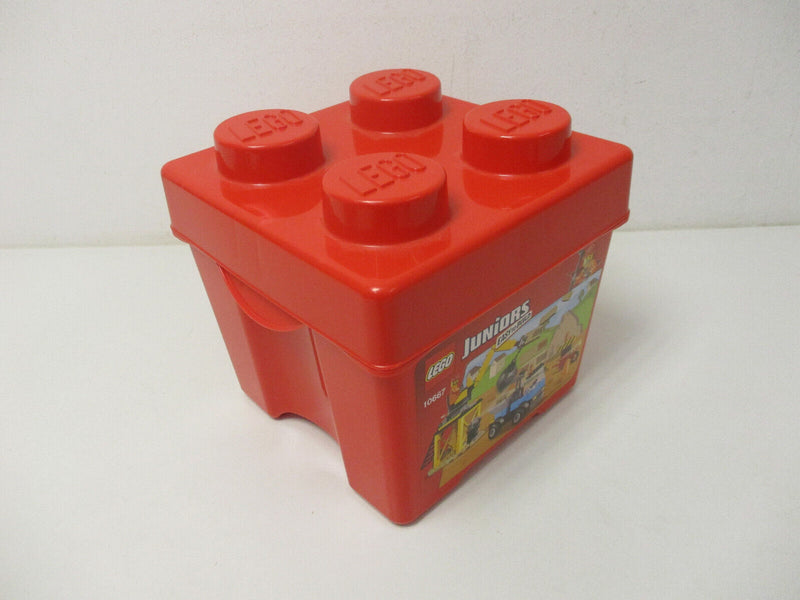 ( R4 / 5 )  LEGO Aufbewahrungs  Box  Aufbewahrungsbox mit Deckel rot klein