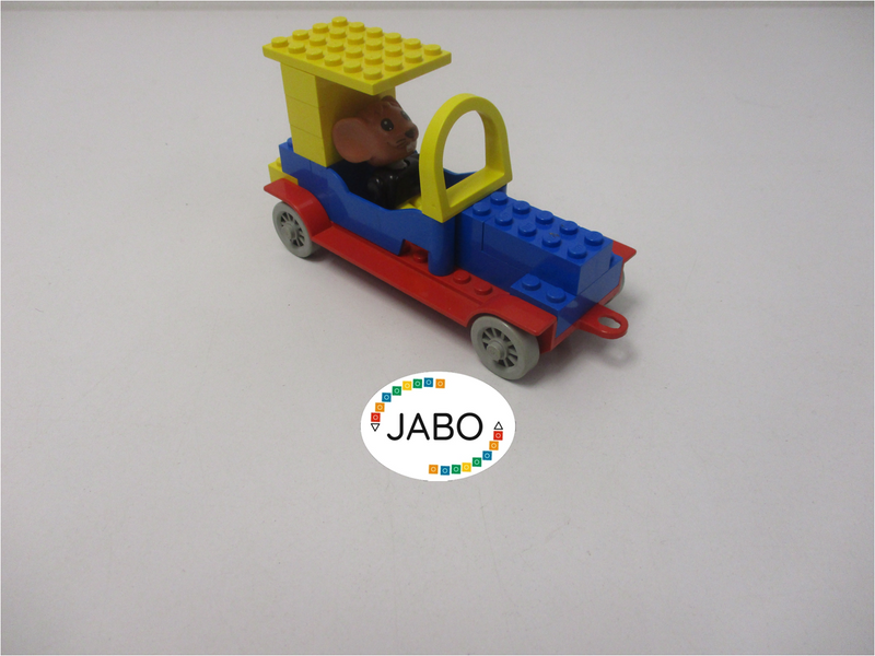 ( F15/ 7 ) Lego Fabuland Set Moe Mouse's Roadster Auto Figur  ( 121 /328 )