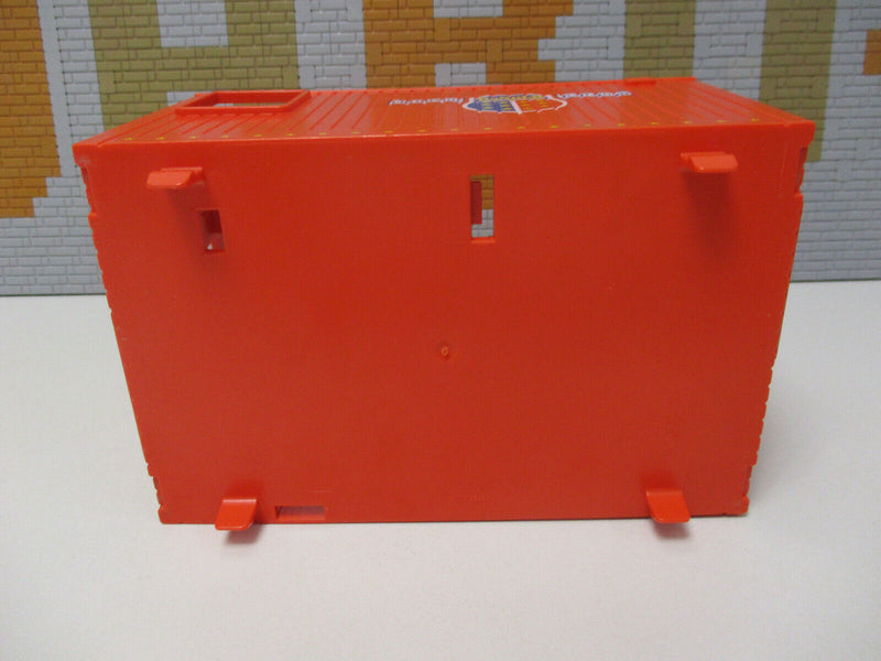 Playmobil Aufbau / Kabine  mit Aufdruck für Caboose 4123 Western 4034