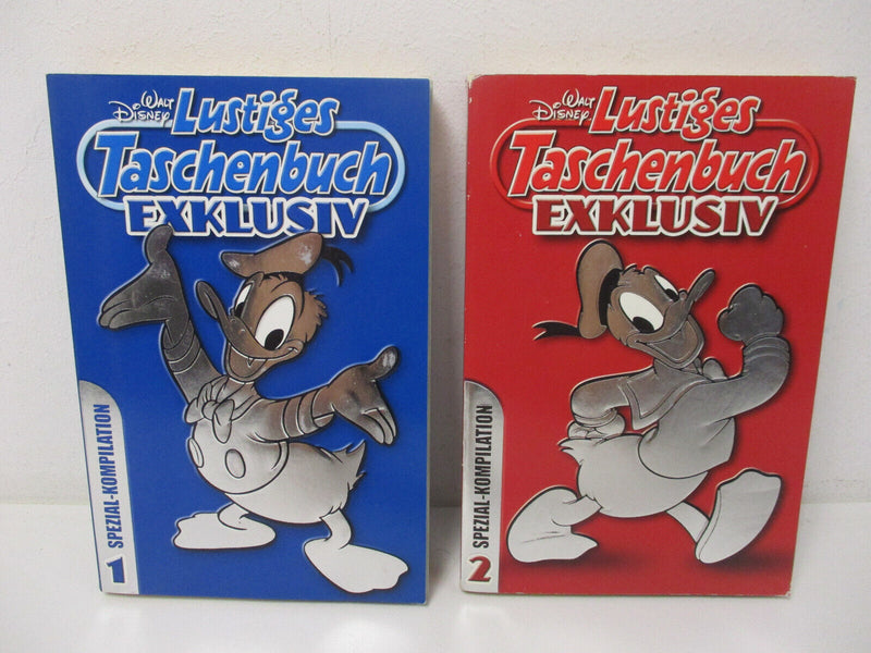 (RH) Walt Disney Comics Lustiges Taschenbuch Exklusiv  Band 1 und 2