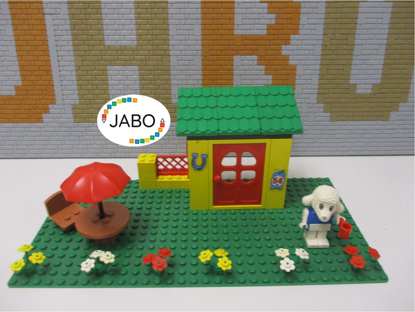 ( R11/1 ) Lego Fabuland Set Lisa Lamm und ihr Wochenendhaus  (3654)