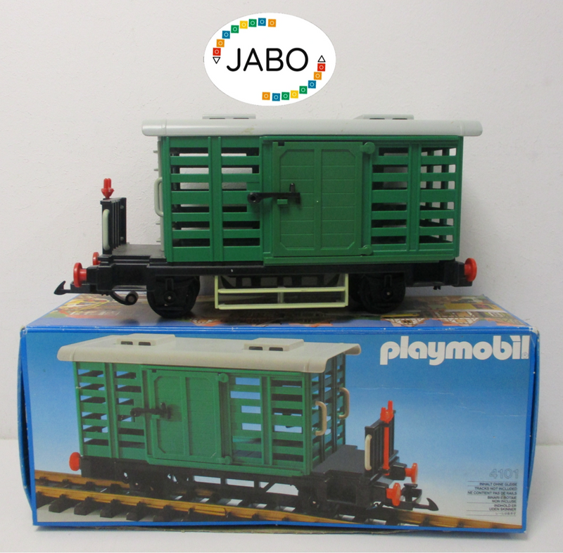 ( RH ) Playmobil 4101 Viehwaggon Waggon OVP Spur G  LGB Eisenbahn Western