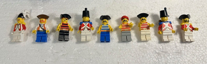 Lego Piraten 6277 Eldorado Freihafen Blauröcke  mit BA