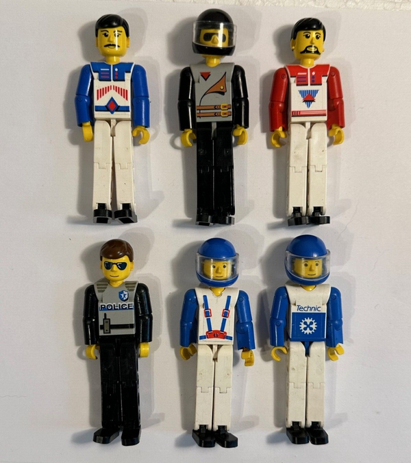 ( GMK/2 ) lego technic Figur Figuren 6 Stück ( L )