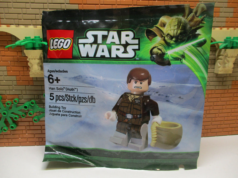 ( A13 ) Lego Star Wars 5001621 - Han Solo Hoth Figur Polybag Neu und OVP