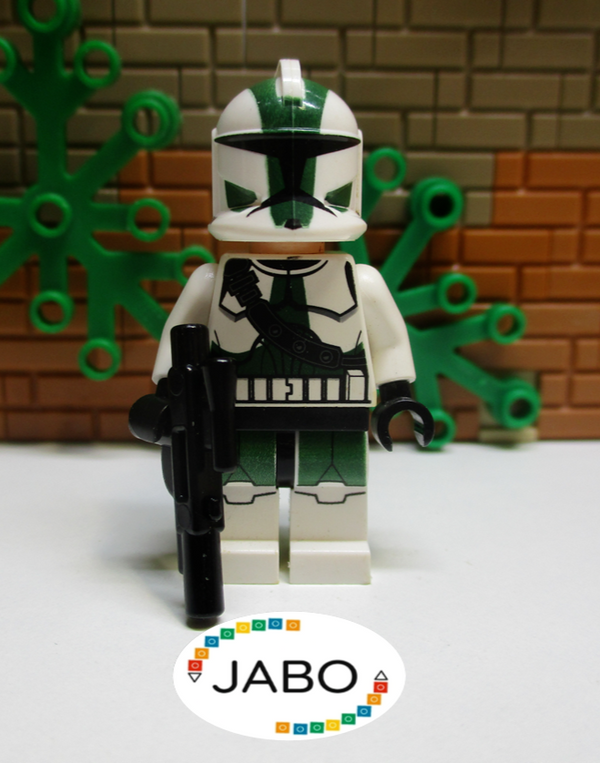 ( S9 / 14 ) Lego STAR WARS sw0380 Clon Commander Gree Minifigur aus Set 9491