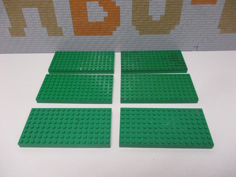 ( C 13 ) LEGO 6x Platte 4204 grün 8x16 beidseitig bebaubar