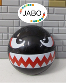 (N6/15) Lego 1 x Halbkugel Kuppel 86500pb08 schwarz mit Gesicht für Super Mario