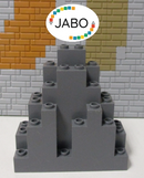 ( N1/3 ) Lego 1x 6083 Felsen neu dunkelgrau 7036 10176 7623 7097