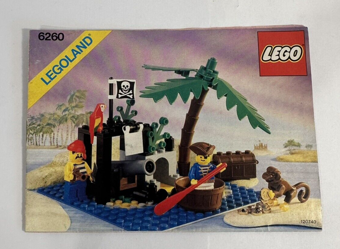 F13 Lego 6260 Shipwreck Island Piraten mit BA