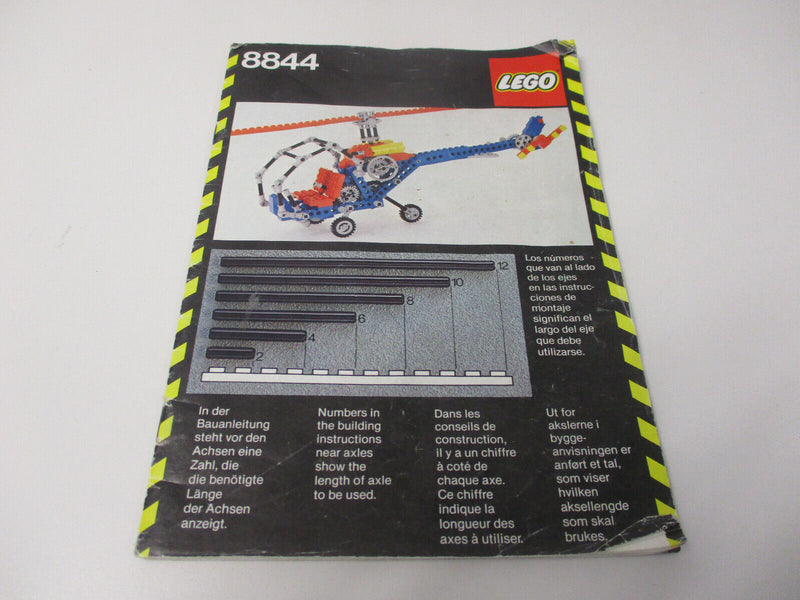 ( AH 4 ) Lego Technik 8844 Helicopter mit BA