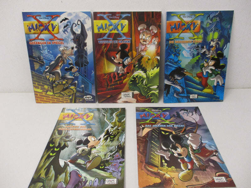 (H18/6 ) Walt Disney Comics  Miky X  Band 1 - 5