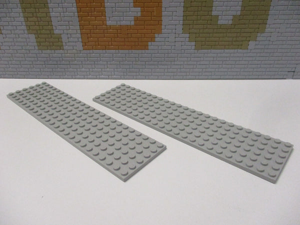 ( C6/10 ) Lego 2x Platte 6x24 alt hellgrau Star Wars Eisenbahn Modular 3026