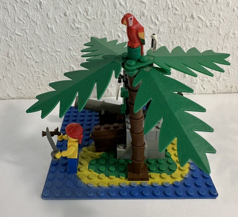 ( F13 ) Lego 6260 Shipwreck Island Piraten mit BA