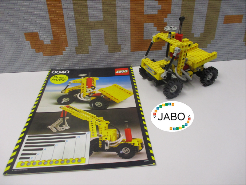 AH6 Lego Technic 8040 Universal Pneumatik Set BA 100 komplett