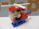 ( B 18 ) Lego 253 Helikopter und Pilot Hubschrauber BA / OVP