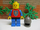 ( O10 / 31 ) Lego Crusaders Crusader Lion cas114 Ritter aus Set 6102