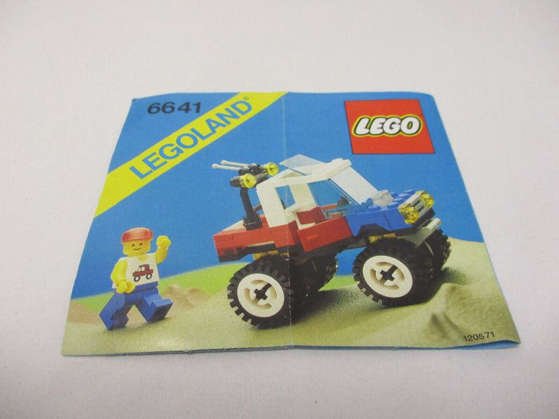 ( AH3) LEGO LEGOLAND 6508 Rennboot 6502 Turbo Racer 6641 4-Wheelin' Truck mit BA