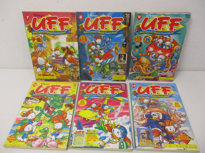 (H18/11 )  Disneys Comics U.F.F.  Unternehmen Fähnlein Fieselschweif Band 1 - 18