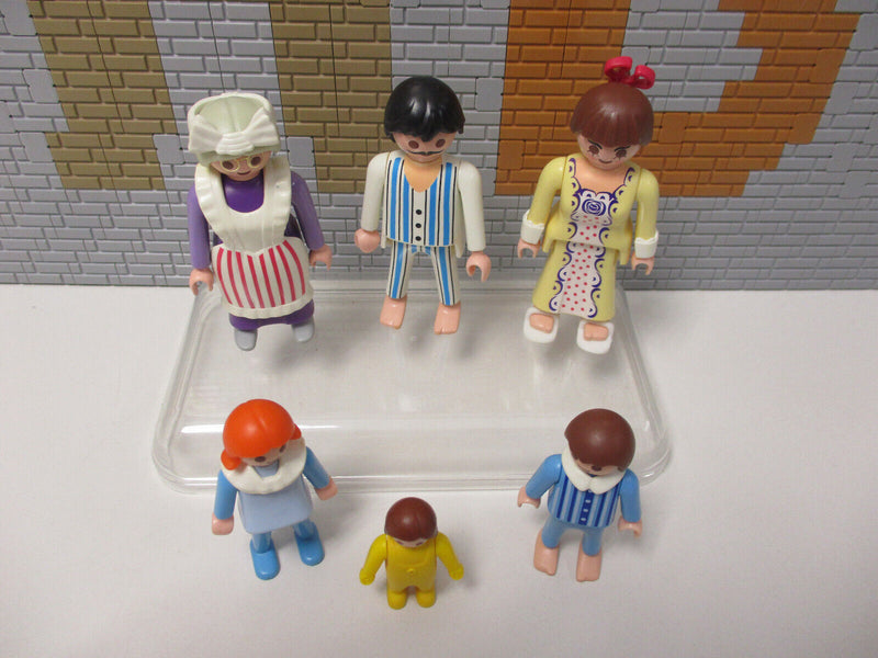 ( E13/22 ) Playmobil  Nostalgie Puppenhaus Figuren Rosa Serie 1900