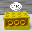 (O11/36) Lego 6061 Konverter Stein 2x4x2 gelb 6175 6180 6199