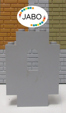 (F10/7) Lego 1x 4444 Ritterburg Paneel Wand Mauer neu hellgrau 7037 7094