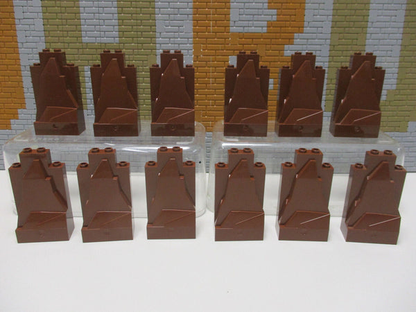 ( N1/9 ) 12x LEGO Felsen braun Ritterburg Burg Ritter Piraten Star Wars 47847