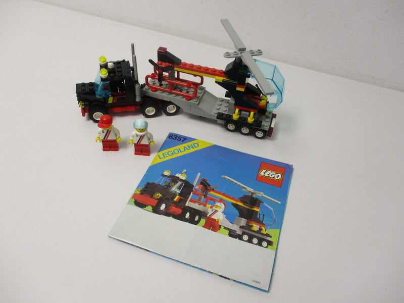 ( AH3 ) LEGO Legoland Town Classic 6357 Stunt 'Copter N' Truck Komplett mit BA