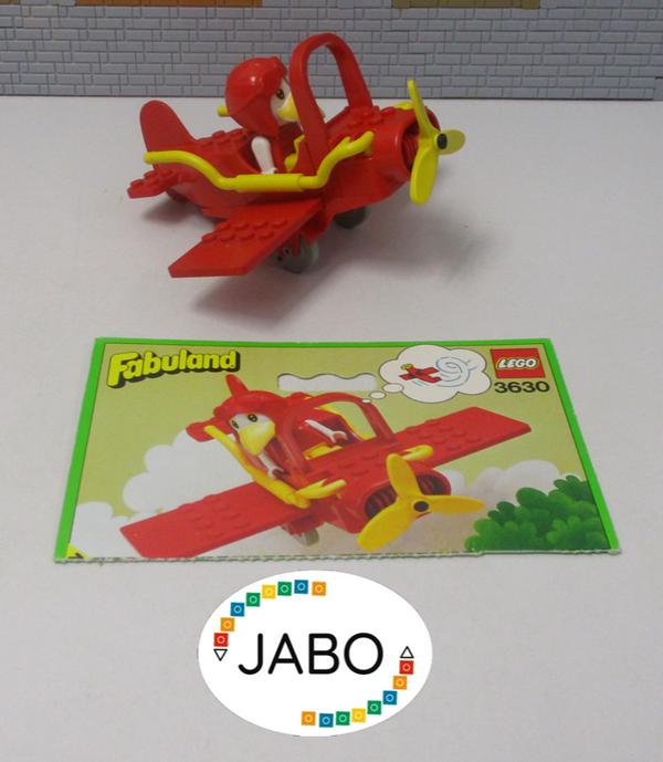 ( E14/4) Lego Fabuland Set Albert Albatross mit Flugzeug (3630)