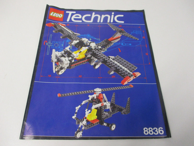 ( AH 4 ) Lego Technik 8836 Sportflugzeug Sky Ranger 1993 mit BA