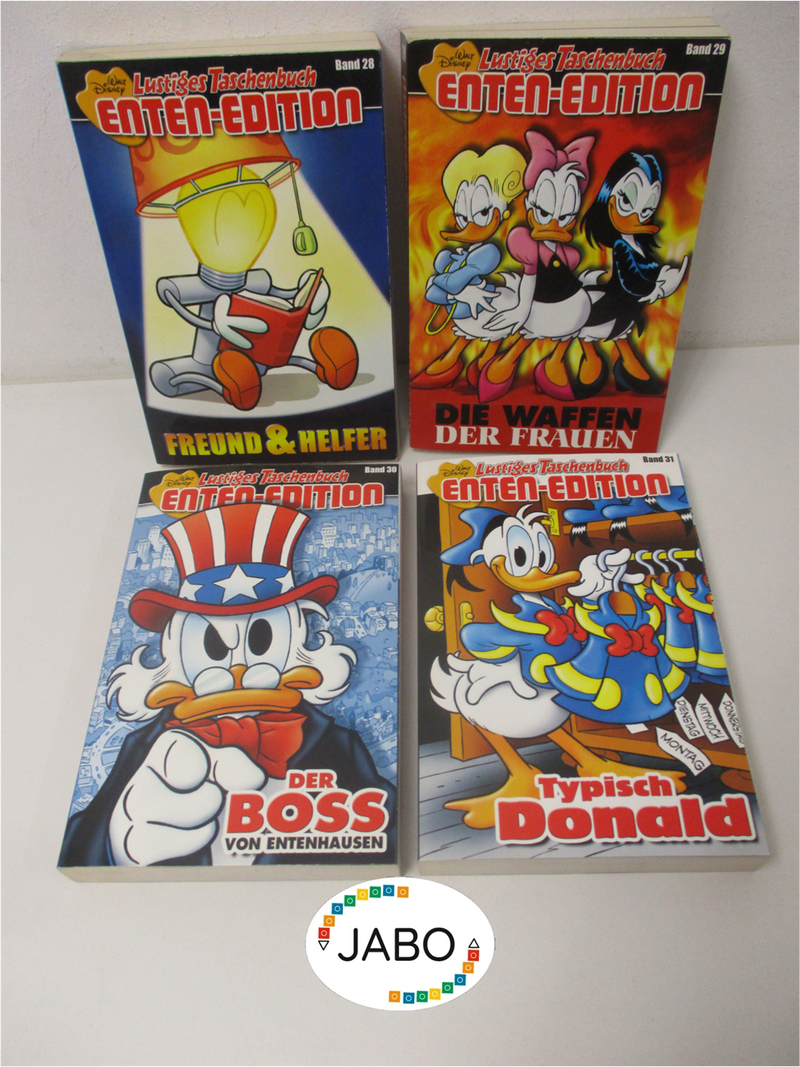 (G17/12) Walt Disney Comics Lustiges Taschenbuch Enten Edition Band 28 29 30 31