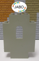 (F10/13) Lego 1x 4444 Ritterburg Paneel Wand Mauer alt hellgrau 6074 6080 6081