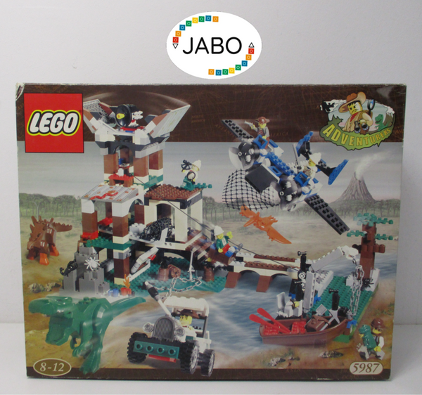 ( AH 5 ) Lego 5987 Adventures Dinosaurier  Dinoforschungsstation NEU / OVP