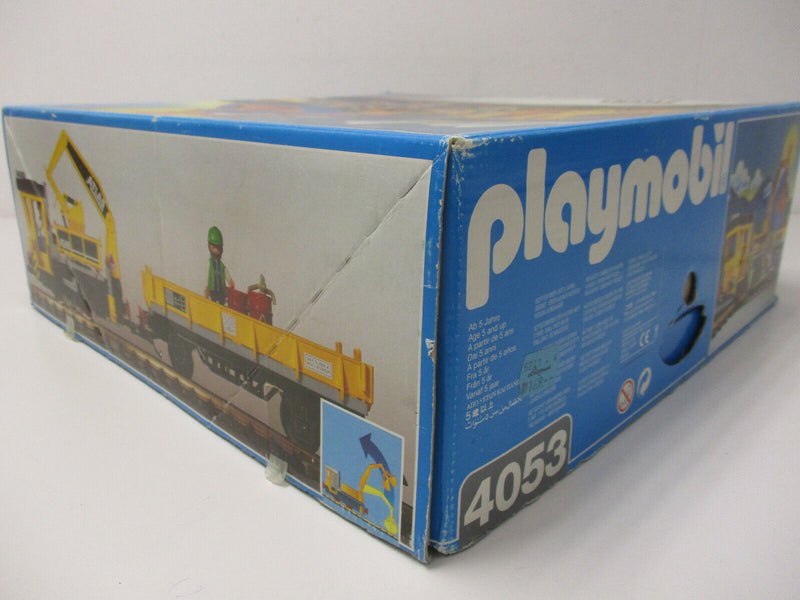 Playmobil 4053 Bauzug Arbeitszug OVP  Spur G Lok Zug auch für LGB Eisenbahn