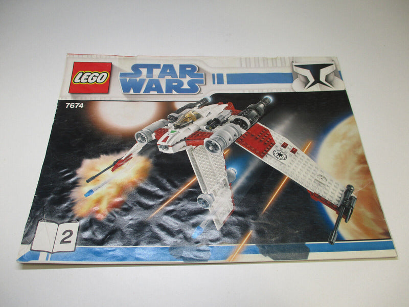 ( AH / 4 ) Lego Star Wars V-19 Torrent Raumschiff aus 7674 mit BA 100% Komplett