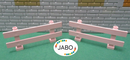 (N9/3) LEGO 2 x Zaun Absperrung Gartenzaun Gatter 1x8x2 pink City Town