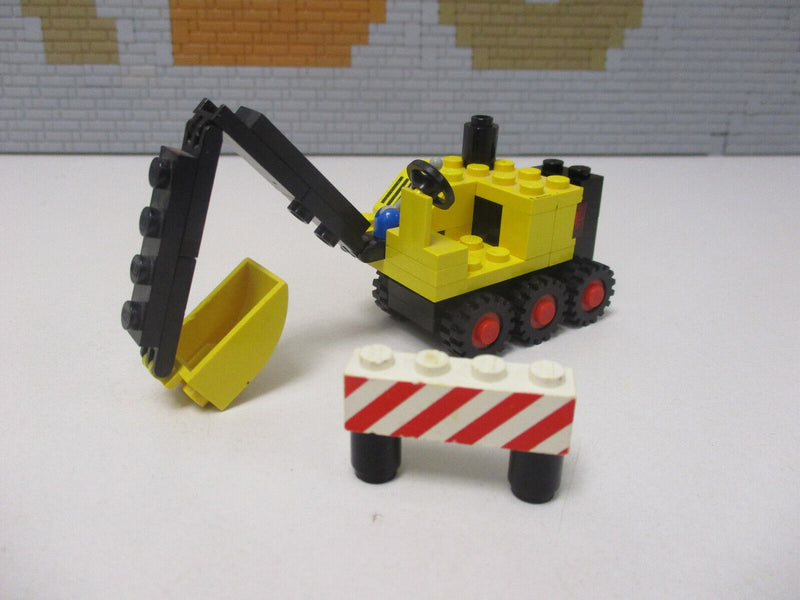 ( AH3) LEGO LEGOLAND 6507 Mini Dumper 6521 Repair Truck 6631 Steam Shovel mit BA