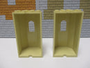 (G13/2) Lego 2x 30246 Mauer Paneele Wand tan 4709 4730 4757 5378 7159
