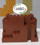 ( N1/15 ) Lego 1x 6082 Felsen rot braun 8778 8877 8876 8637