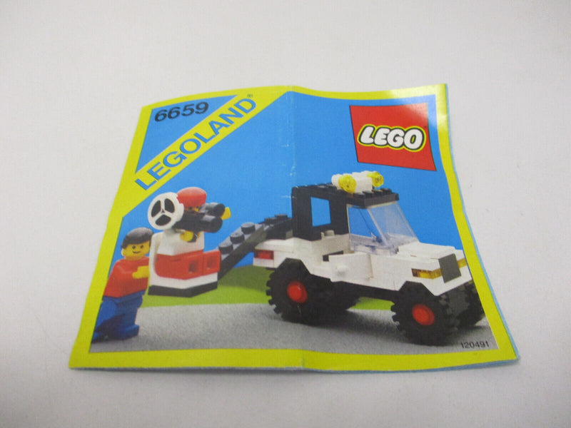 ( AH3 ) LEGO LEGOLAND 6659 TV Camera Crew 6604 Formular 1 Racer mit BA