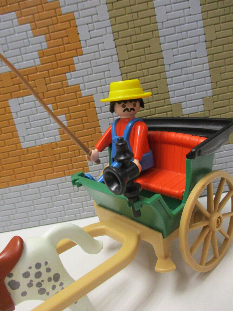 ( C15/19 ) Playmobil Reisende und Kutsche 4034 Steaming Mary Western Eisenbahn