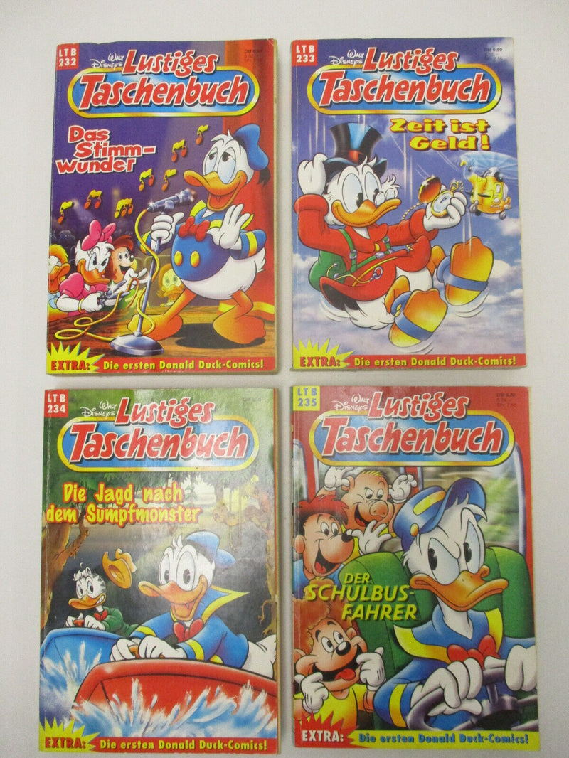 H18/3) Walt Disney LTB Comics Lustiges Taschenbuch Band 229-241 Rückenbild