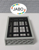(N2/29 ) Lego 1x 4071 Gefängnis Tür mit Gitter 4611