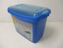 ( R4 /10 )  LEGO Aufbewahrungs  Box  Aufbewahrungsbox mit Deckel blau