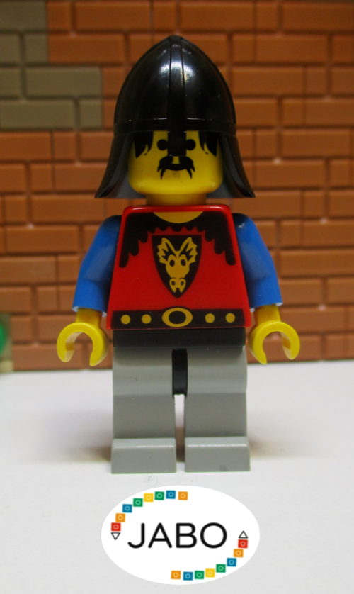 ( O5 / 30 ) Lego Kingdoms cas013 Dragon Knights aus Set 6082