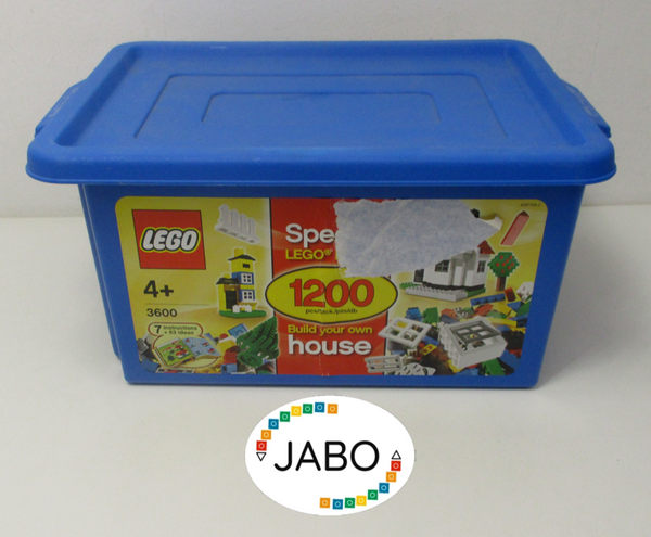 ( R4 / 5 )  LEGO Aufbewahrungs  Box  Aufbewahrungsbox mit Deckel blau