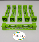 G12/6) Lego 6 x Gittermast Pfeiler Stütze 2x2x10 grün/lime Eisenbahn Star Wars