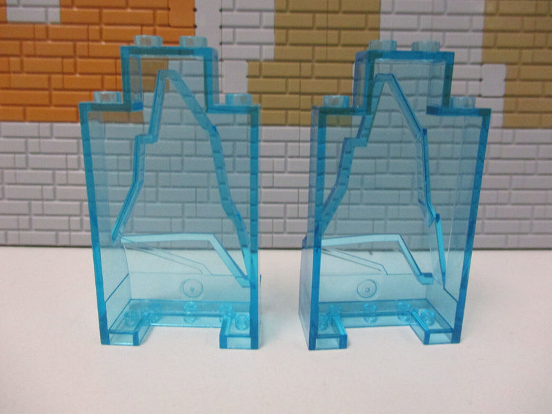 ( N2/4 ) Lego 2x 47847 Felsen trans hellblau 43194 76035 71407