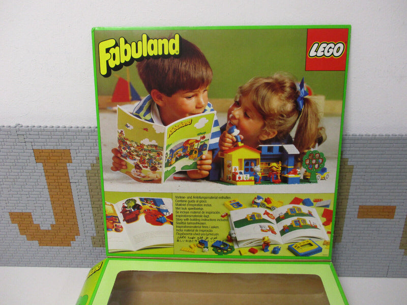 ( AH2 ) Lego Fabuland Set 3675Gemischtwarenladen / Supermarkt mit BA / OVP