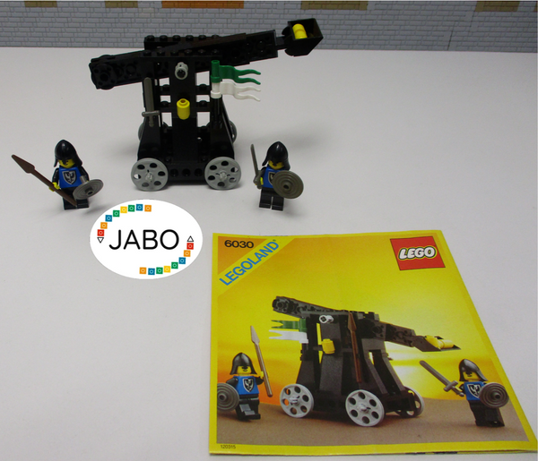 ( i 8 ) Lego Castle 6030 Steinschleuder Catapult mit BA